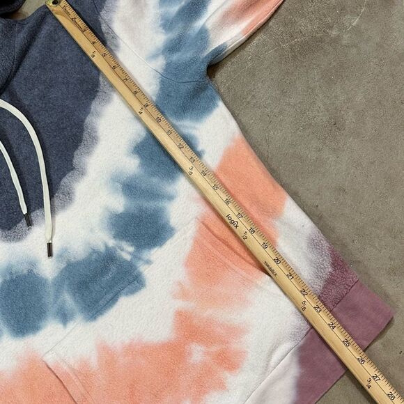 Feat Tie Dye Blanket blend Hoodie Womens Size Small EUC - Picture 7 of 12
